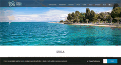 Desktop Screenshot of izola.eu
