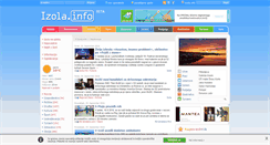 Desktop Screenshot of izola.info