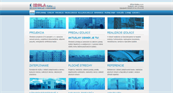 Desktop Screenshot of izola.sk
